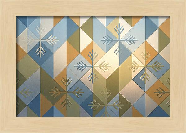 Frosted Geometric Patterns