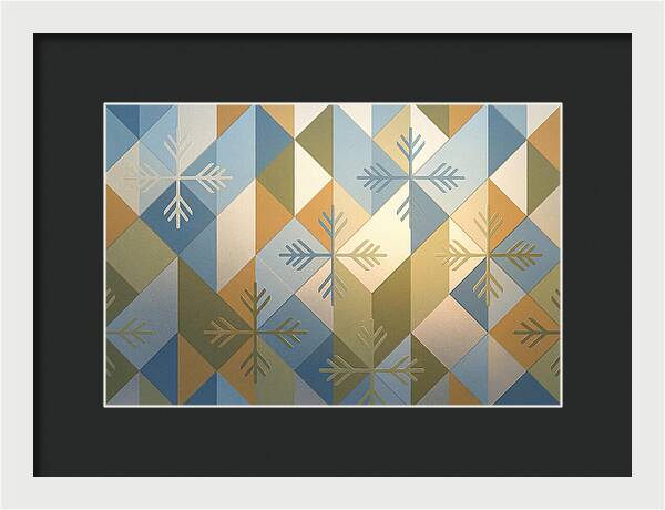 Frosted Geometric Patterns