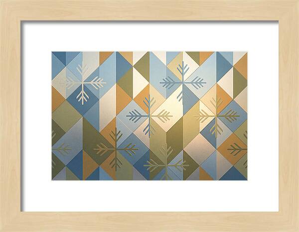 Frosted Geometric Patterns