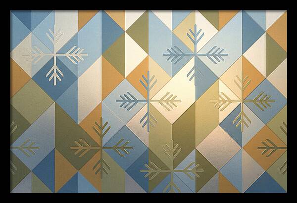 Frosted Geometric Patterns