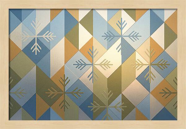 Frosted Geometric Patterns