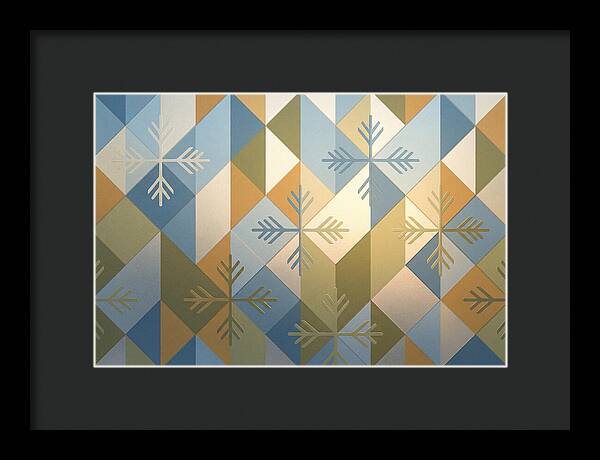 Frosted Geometric Patterns