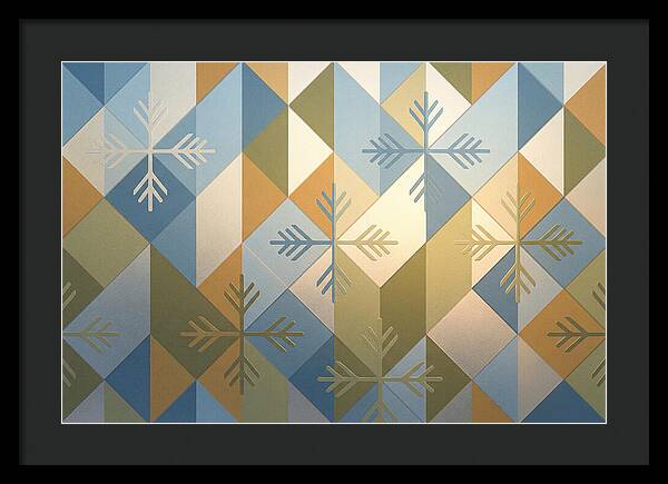 Frosted Geometric Patterns