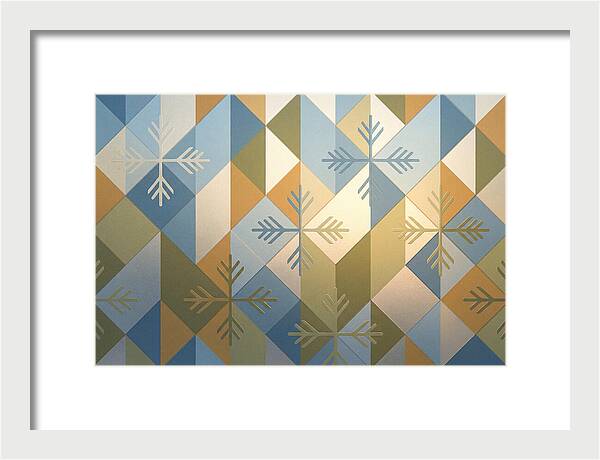 Frosted Geometric Patterns