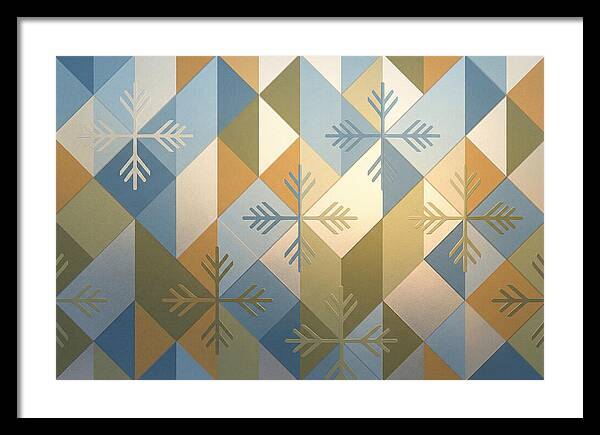 Frosted Geometric Patterns