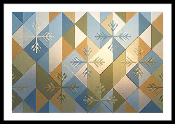 Frosted Geometric Patterns