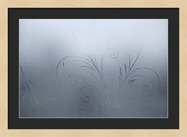 Frosted Glass Elegance