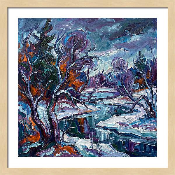 Frosty Landscape Serenity