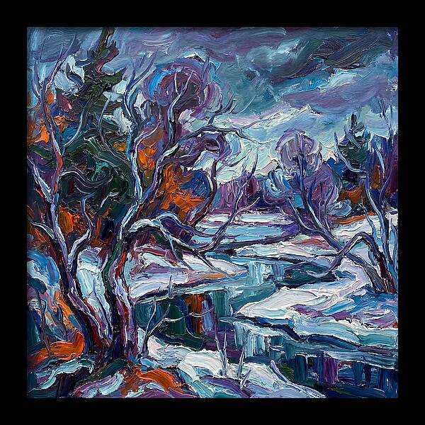 Frosty Landscape Serenity