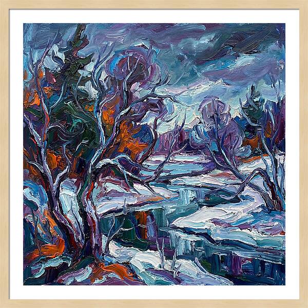 Frosty Landscape Serenity