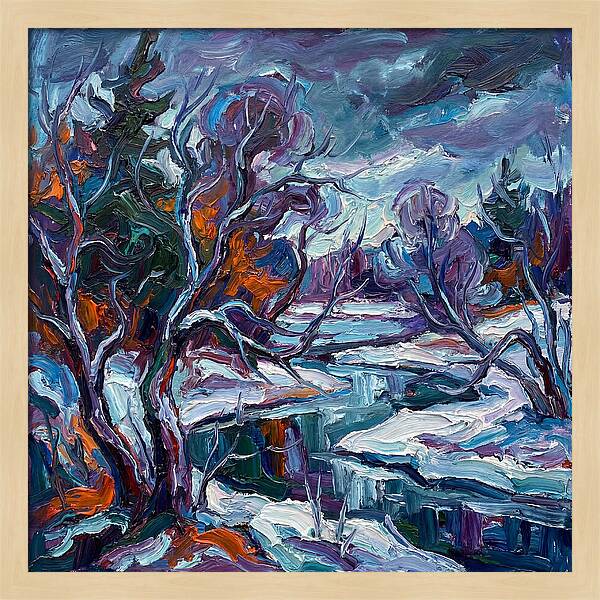Frosty Landscape Serenity