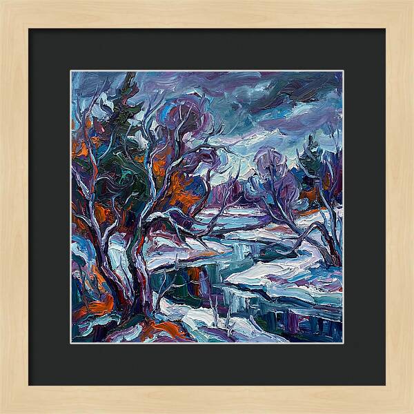 Frosty Landscape Serenity