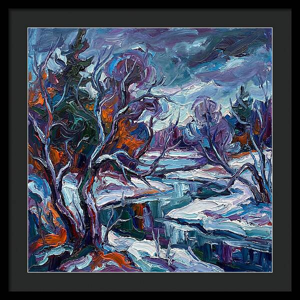 Frosty Landscape Serenity