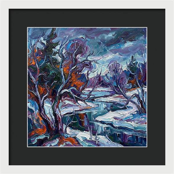 Frosty Landscape Serenity