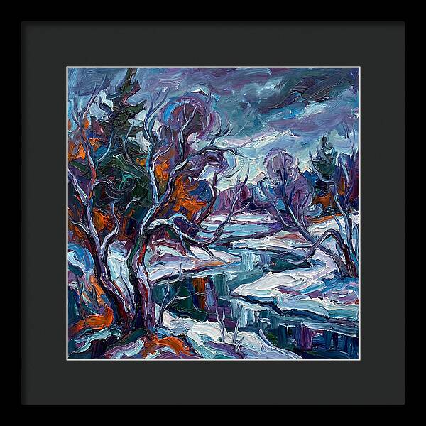 Frosty Landscape Serenity