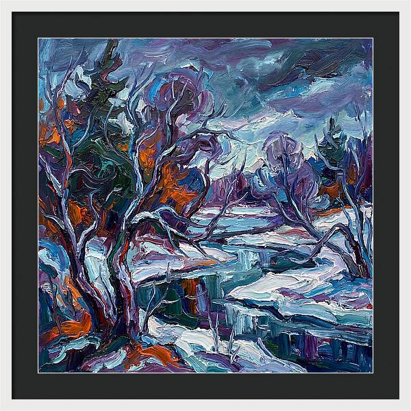 Frosty Landscape Serenity