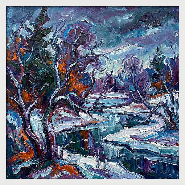 Frosty Landscape Serenity