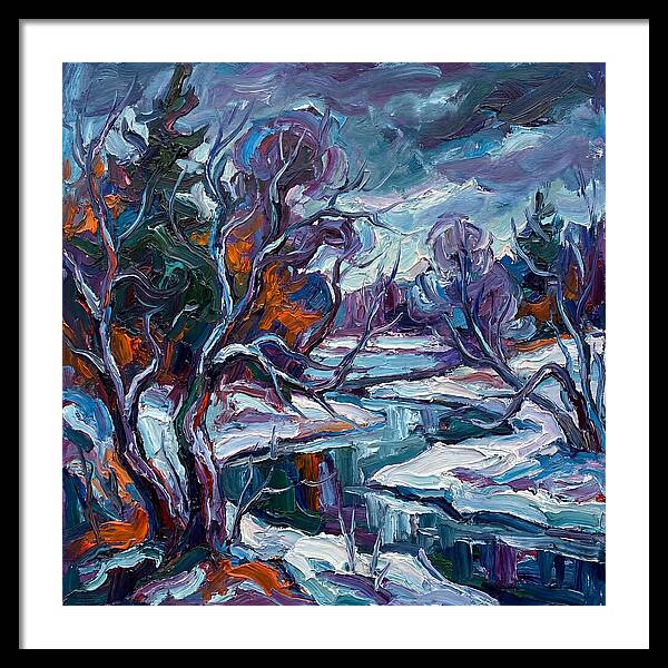 Frosty Landscape Serenity