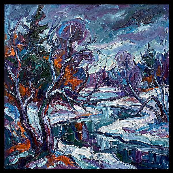 Frosty Landscape Serenity