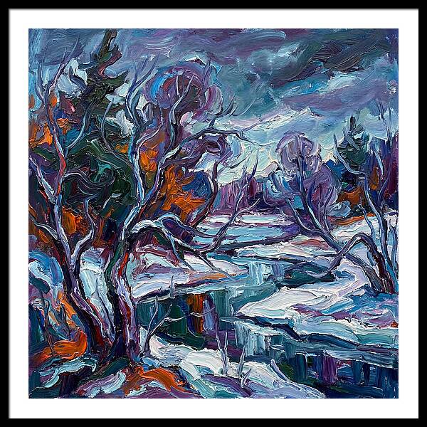 Frosty Landscape Serenity