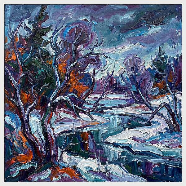 Frosty Landscape Serenity