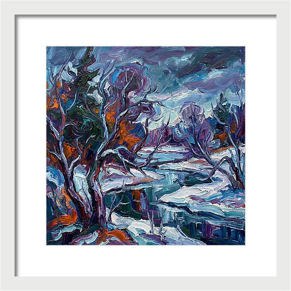 Frosty Landscape Serenity