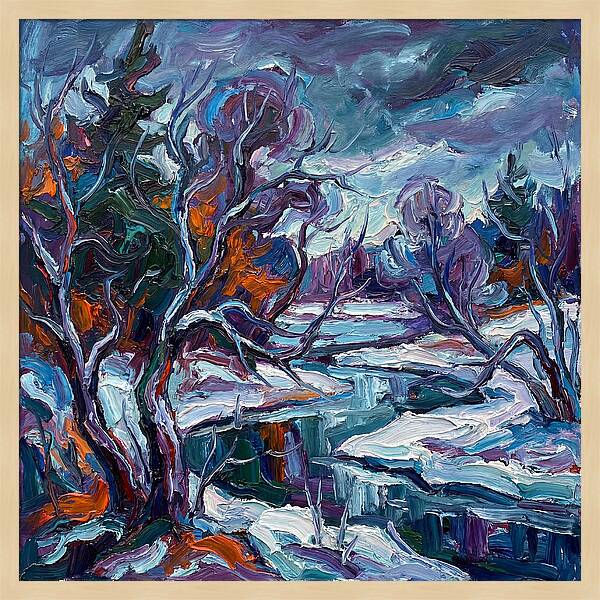 Frosty Landscape Serenity