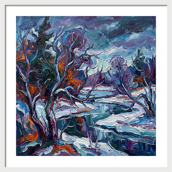 Frosty Landscape Serenity
