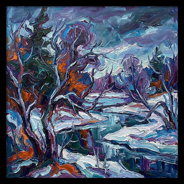 Frosty Landscape Serenity