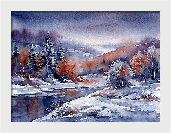 Frosty Winter Landscape