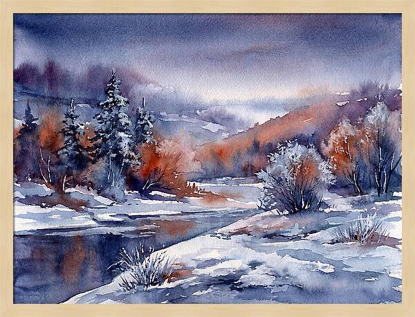 Frosty Winter Landscape