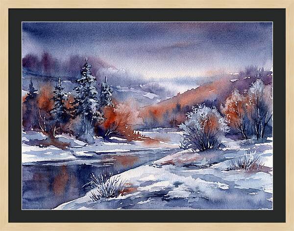Frosty Winter Landscape