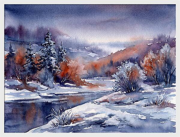 Frosty Winter Landscape