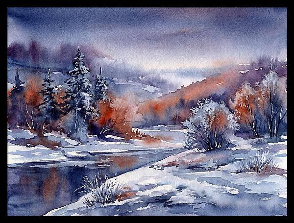 Frosty Winter Landscape