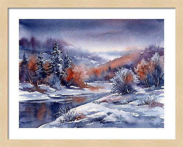 Frosty Winter Landscape