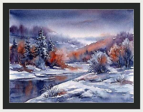 Frosty Winter Landscape