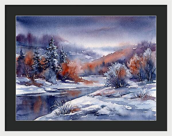 Frosty Winter Landscape