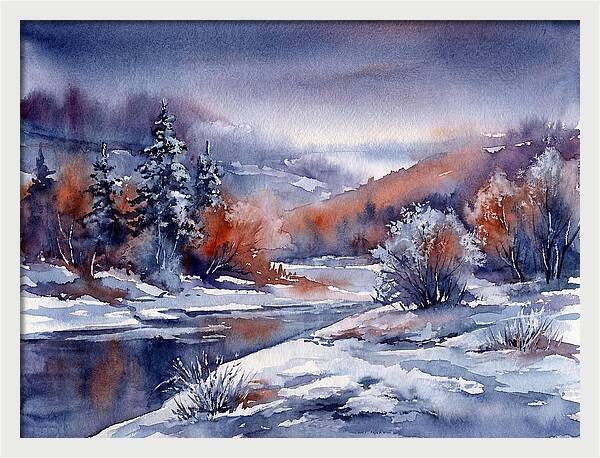 Frosty Winter Landscape