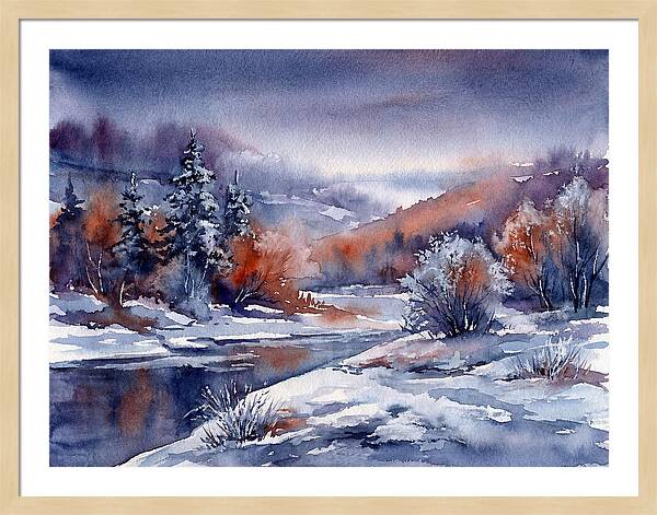 Frosty Winter Landscape