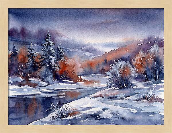Frosty Winter Landscape