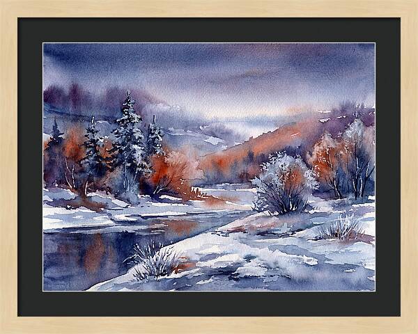 Frosty Winter Landscape