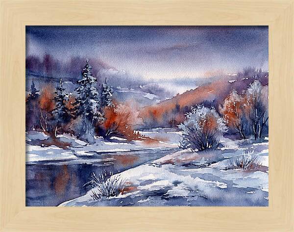 Frosty Winter Landscape