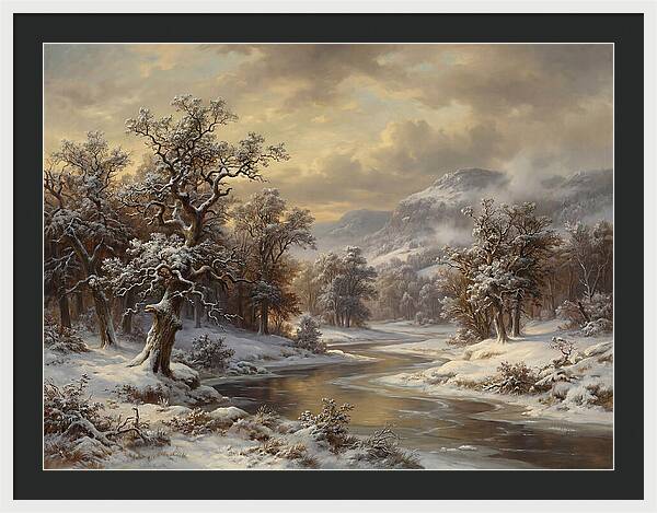 Frosty Winter Serenity