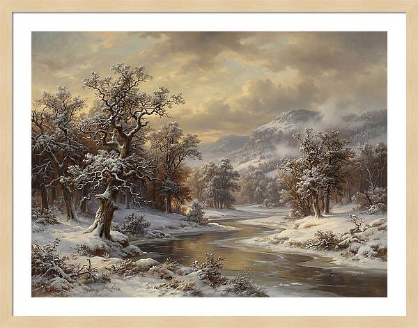 Frosty Winter Serenity