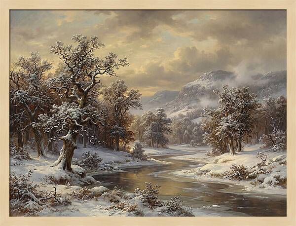 Frosty Winter Serenity