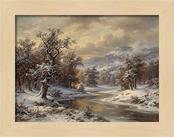 Frosty Winter Serenity