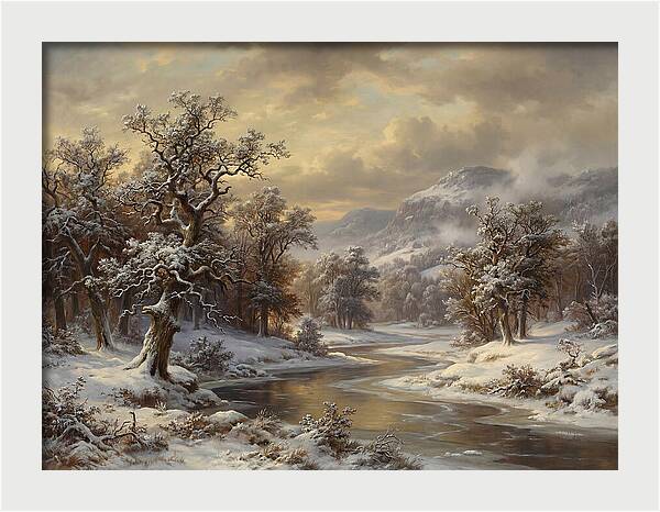 Frosty Winter Serenity