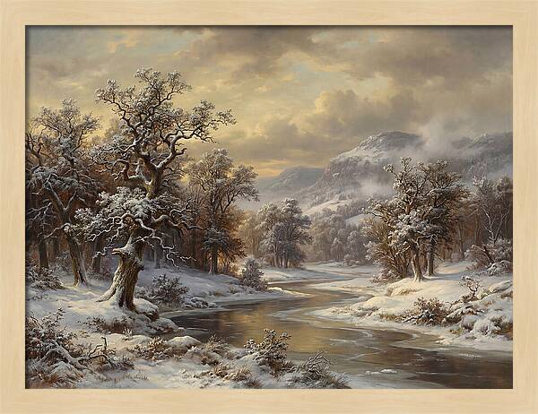Frosty Winter Serenity