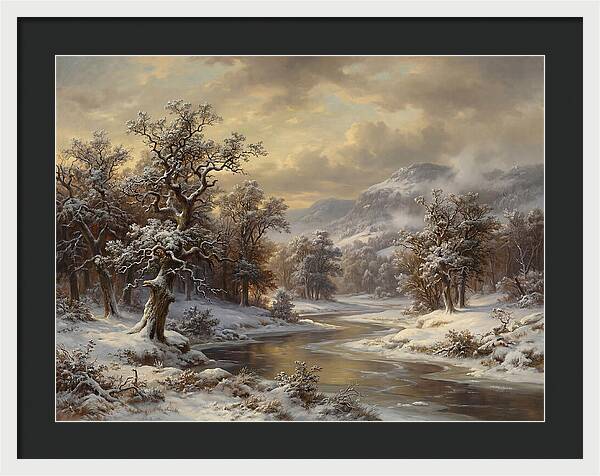 Frosty Winter Serenity