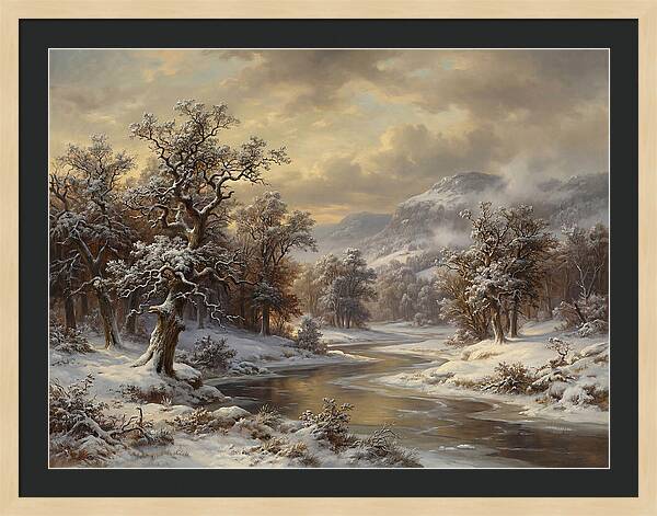 Frosty Winter Serenity